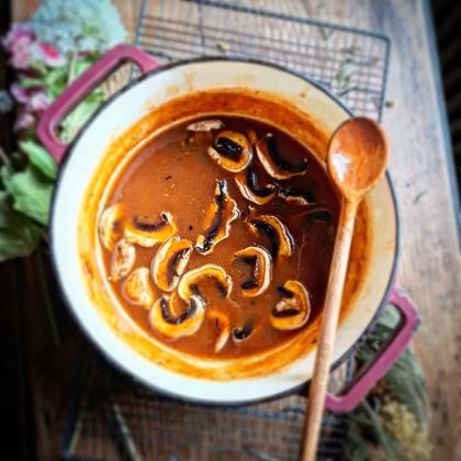 Fond Brun de Veau Lié