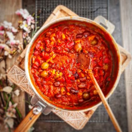 Sauce Tomate, Poivron, Olives et Basilic