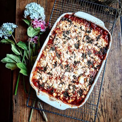 Gratin d’Aubergine à la Feta, Comme une Parmigiana