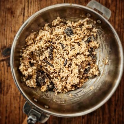 Risotto aux Cèpes, Noix et Gorgonzola