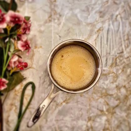 Beurre Blanc aux Baies de la Passion et Vinaigre de Pomme