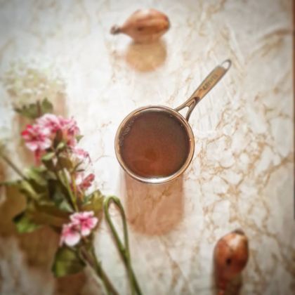 Gastrique de vin blanc, Baies de la Passion et Vinaigre de Pommes