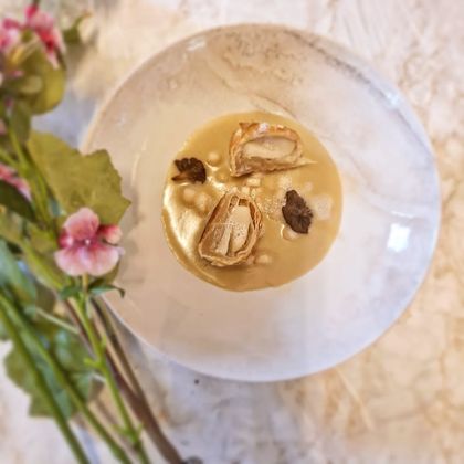 Saint-Jacques en Feuilletage, Poire et Truffe