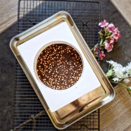 Croustillant à l’Orge Mondé et à la Crème de Marron