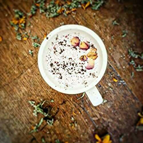 Rosae Latte à la Rose, Betterave et Crème de Marron