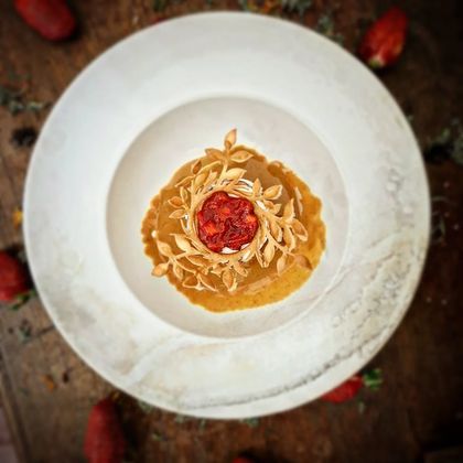 Trinité pascale Fromage de Chèvre, Miel et Fraise