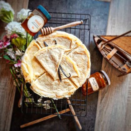 Appareil à Crêpes à la Farine d’Engrain Les Maîtres de mon Moulin