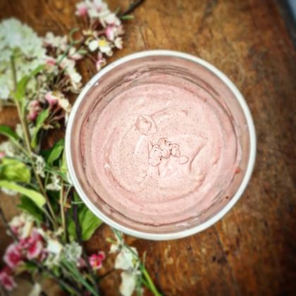 Mousse Meringuée à la Framboise
