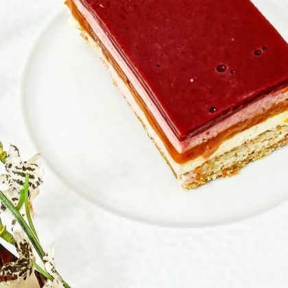 Soleil couchant Abricot, Framboise et Vanille