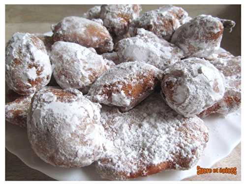 Beignets au fromage blanc et à la crème