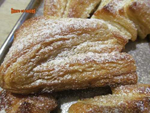 Biscuits feuilletés au sucre - version rapide et facile