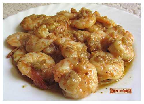 Crevettes à la hawaïenne