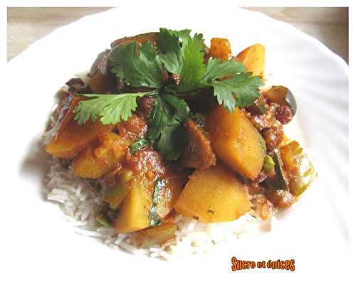 Curry de légumes (végétarien)