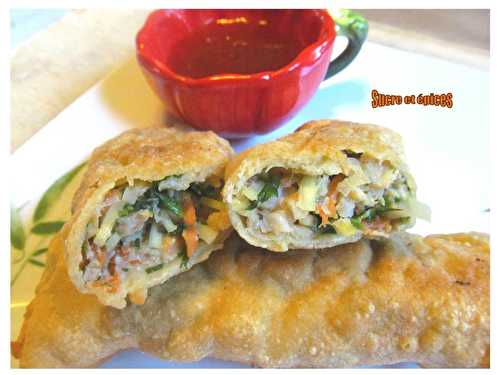 Egg rolls aux crevettes