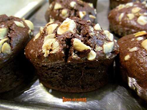 Financiers chocolat noisettes