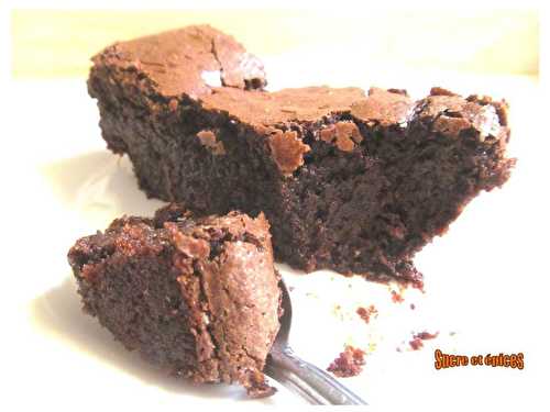 Gâteau au chocolat sans beurre ni farine (sans gluten) - sucreetepices.over-blog.com