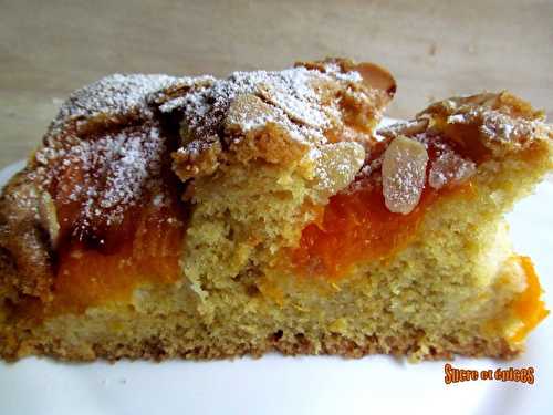 Gâteau nuage amandes et abricots - sucreetepices.over-blog.com