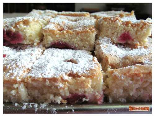 Gâteau très moelleux aux griottes