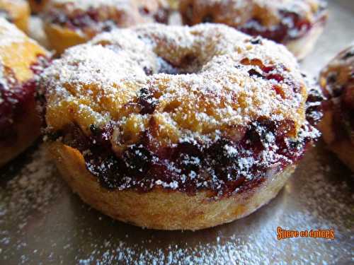Mini donuts moelleux aux groseilles - sucreetepices.over-blog.com
