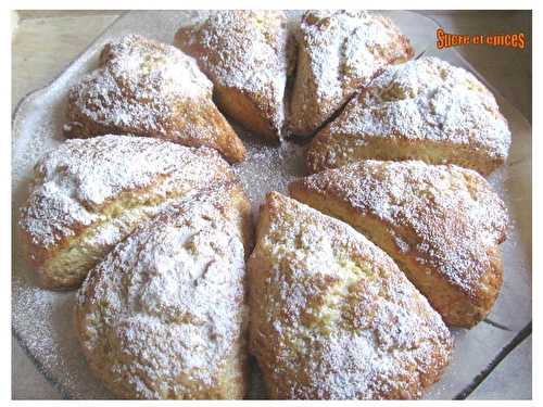 Scones ricotta citron