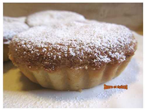 Tartelettes amandines à la crème de marrons - sucreetepices.over-blog.com