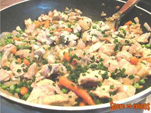 Wok de poulet et de légumes à ma façon - sucreetepices.over-blog.com