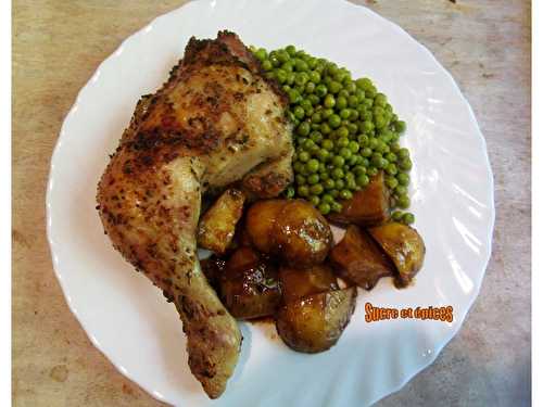 Cuisses de poulet croustillantes au four