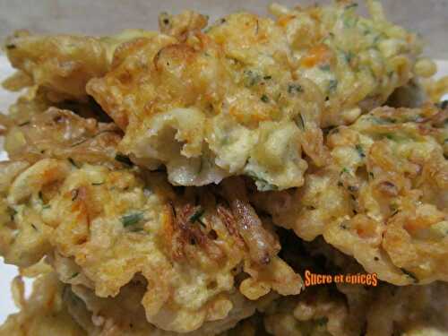Beignets de crevettes aux pousses de soja - www.sucreetepices.com