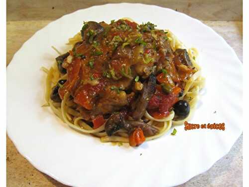 Poulet cacciatore - www.sucreetepices.com