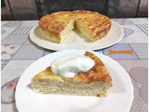 Gâteau salé aux tortillas et fromage frais - Recette en vidéo