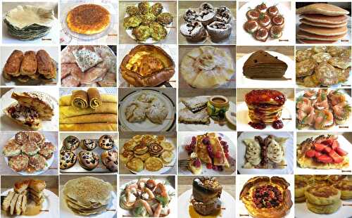 Crêpes, blinis et pancakes - plus de 40 recettes pour la Chandeleur ou pas