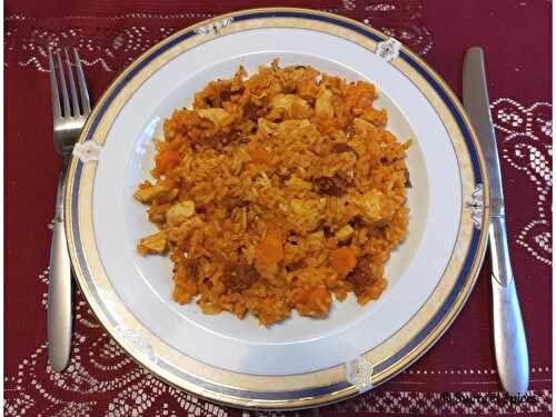 Riz au poulet et chorizo