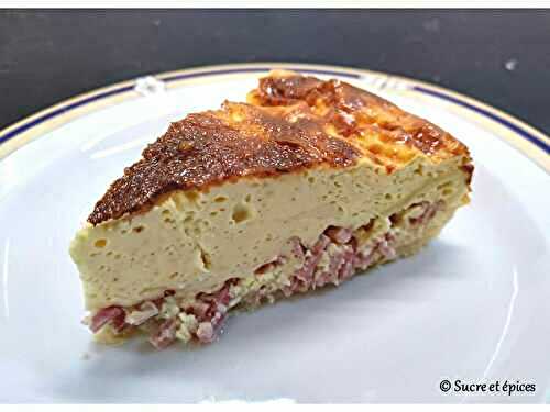 Quiche épaisse au jambon - Recette en vidéo