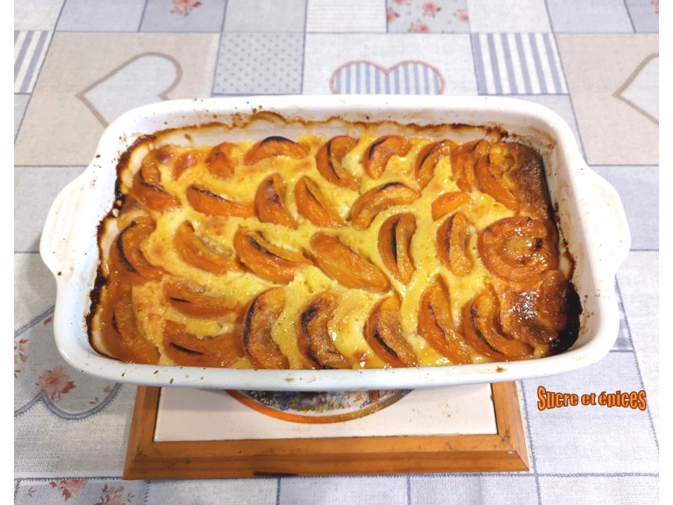 Gratin aux abricots - Recette en vidéo