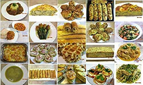 Recettes aux courgettes - plus de 55 recettes