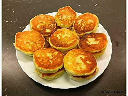 Pancakes salés au fromage frais - Syrniki
