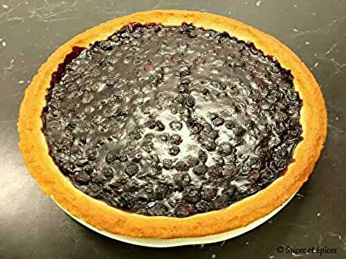 Tarte aux myrtilles - Recette en vidéo