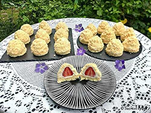 Dômes fraises chantilly - Recette en vidéo