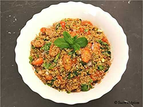 Taboulé libanais - Recette en vidéo