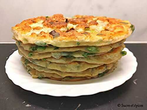 Pains frits aux oignons verts et persil - Recette en vidéo