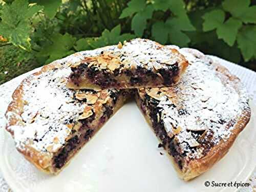 Tarte facile aux mûres à la crème d'amandes - Recette en vidéo