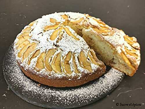 Gâteau rustique pommes cannelle - Recette en vidéo