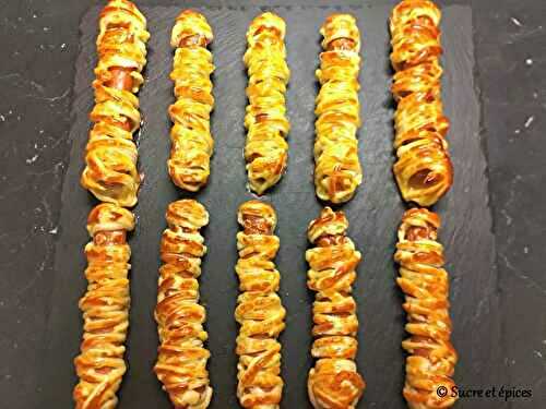 Saucisses déguisées en momies - Recette en vidéo