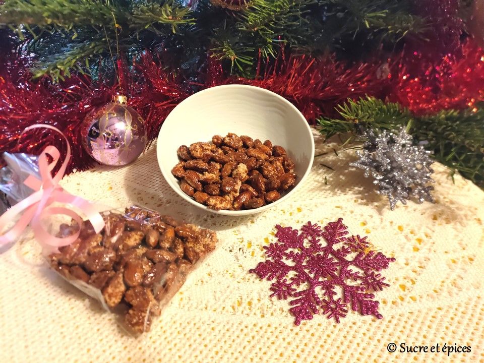Amandes caramélisées saveur pain d'épices (vegan) - Recette en vidéo
