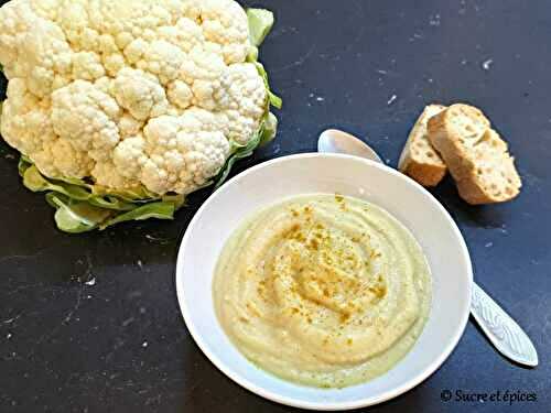 Velouté de chou-fleur coco-curry