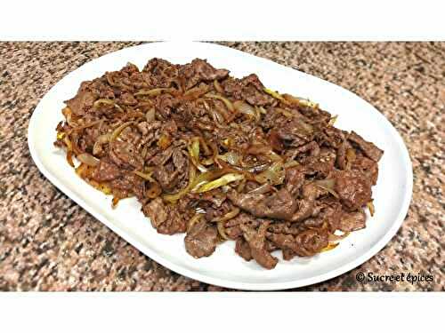 Carpaccio de boeuf aux oignons - Recette en vidéo