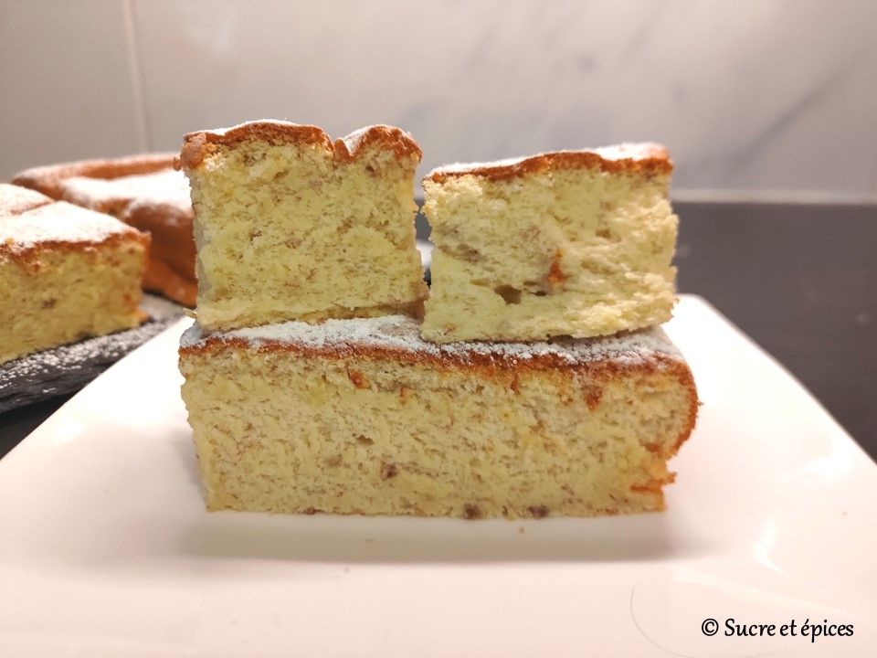 Gâteau mousseline à la banane - Recette en vidéo