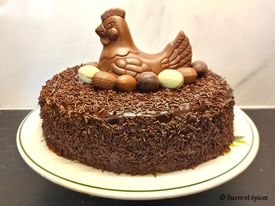 Gâteau Nid de Paques facile - Recette en vidéo