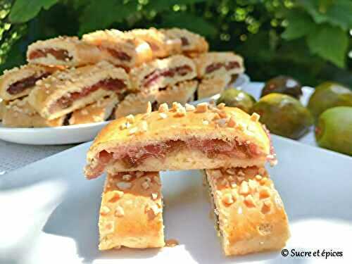 Roulés sablés aux figues