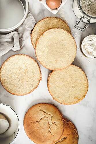 Sponge cake - Le gâteau éponge